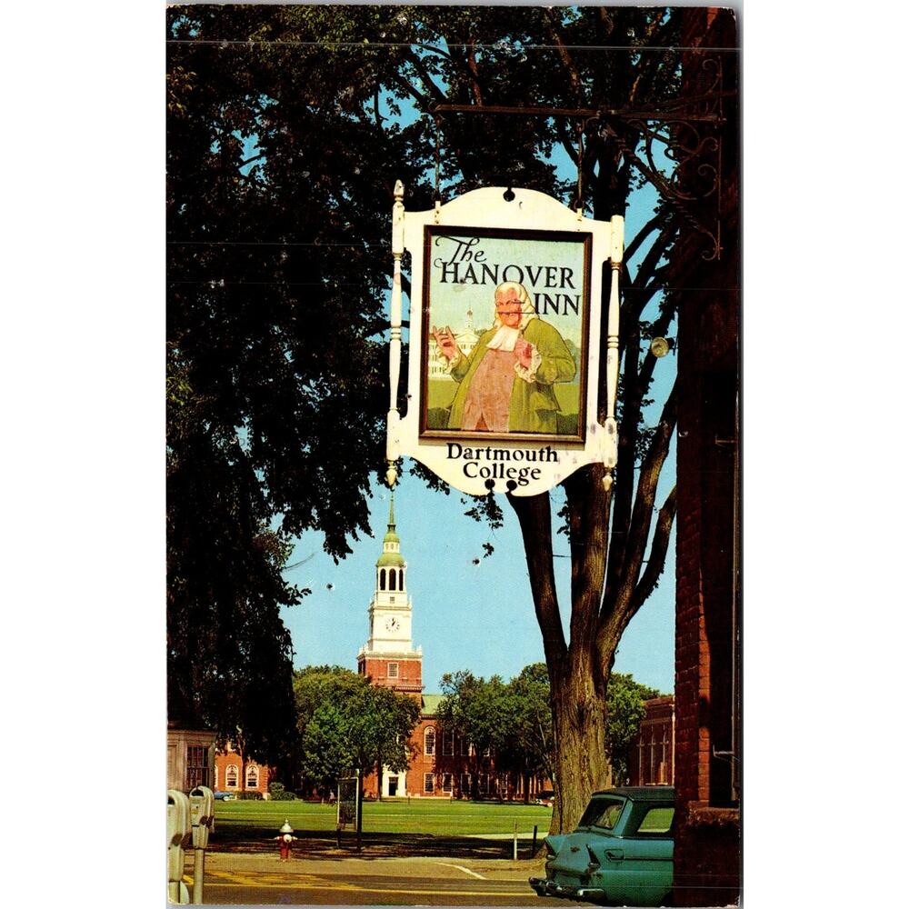 Dartmouth College in Hanover NH 1964 Vintage Postcard SP17-23